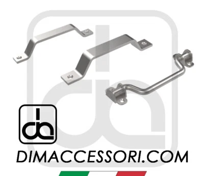 MANIGLIETTA IMPUGNATURA INOX 316 MANIGLIA PICCOLA GRANDE SNODATA PORTE FINESTRE - Immagine 1 di 4