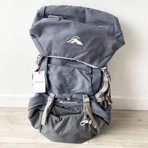 Macpac Cascade 65L V2 Hiking Backpack Rucksack Aztec Canvas Slate Grey S1 New - Picture 1 of 7