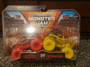 2023 Hot Wheels Monster Jam Spin Master Zombie El Toro Loco 2 Pack 1/64 #29 - Picture 1 of 10