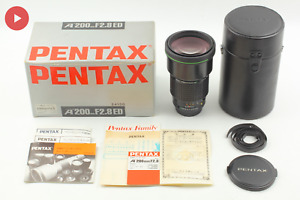 【 NEAR MINT in BOX 】 smc Pentax-A 200mm f/2.8 ED Green Star k MF Lens From JAPAN