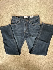 Wrangler straight fitwomen's Straight Jeans - Dark Vintage w 28xL36. non stretch