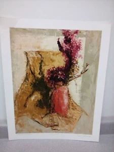 Sandra Leonard 6/50 Limited Edition Cockscomb Large Print - Picture 1 of 8