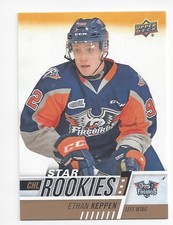 2017-18 Upper Deck CHL #318 Ethan Keppen Star Rookies (Vancouver Canucks)