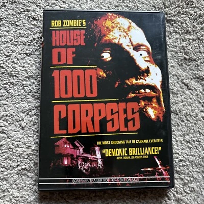 Rob Zombie’s - House of 1000 Corpses - RARE SCREENER/TRAILER (DVD) - Image 1 of 4