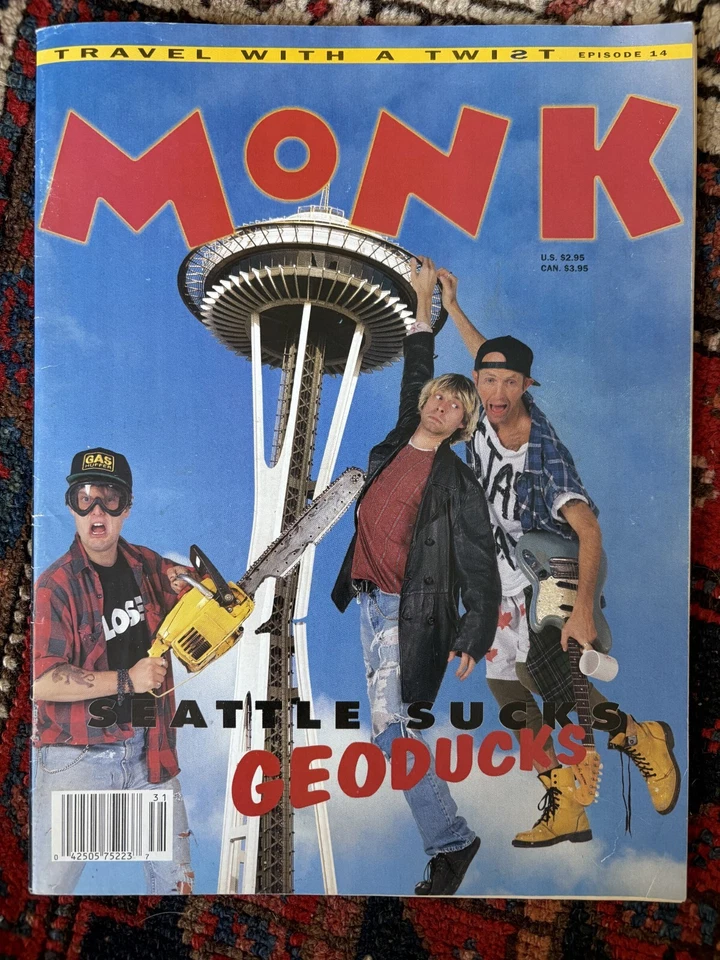 Monk Magazine - Kurt Cobain Interview - episode 14 "Seattle Sucks Geoducks" - Image 1 of 4