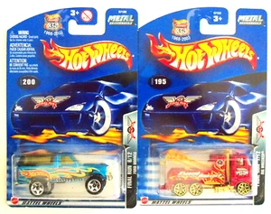 HOT WHEELS LOT 2 FINAL RUN FORD BRONCO WITH TOPPER & RIG WRECKER TOW TRUCK NIP - Picture 1 of 1