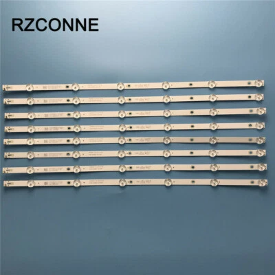 8pcs LED strip 6leds For Philips 55'' K550WDC1 A2 4708-K55WDC-A2113N01 55PUF6092 - Image 1 of 4