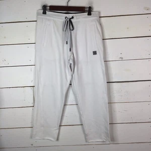 Neu DKNY Sport Jogginghose mit Kordelzug Taille Activewear weiß Damen Small - Bild 1 von 7