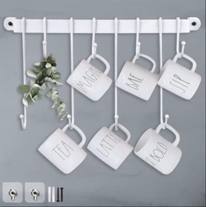 Porta tazzine da caffè da parete|Porta tazzine da caffè con 8 ganci appesi per cucina - Foto 1 di 4