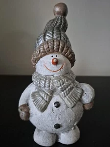 Schneemann aus Keramik - Bild 1 von 5