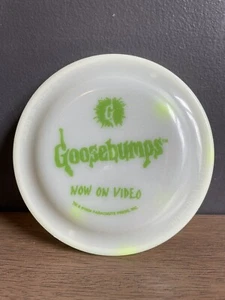 Rare Vintage Goosebumps Promo Mini Frisbee Now On Video 1996 Glow In Dark - Bild 1 von 2