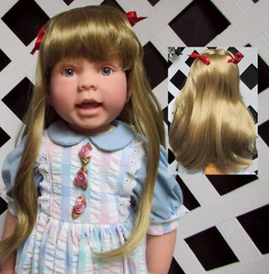 Monique Doll Wig Size 16/17 "Shelby" in Light Strawerry Blonde - Bild 1 von 2