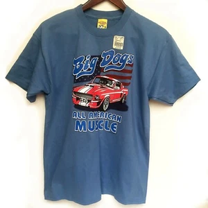 Maglietta Big Dogs All American Muscle Blu Youth X-Large Maglietta Santa Barbara 2005 - Foto 1 di 9
