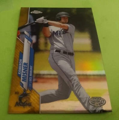 2020 Kameron Misner Topps Pro Debut Chrome Gold Refractor RC #PDC-170 (47/75) 🔥 - Image 1 of 2