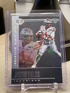 2021 Panini Chronicles Draft Picks Justin Fields Illusions RC #102 Mint! - Picture 1 of 2
