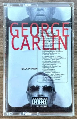 George Carlin Back in Town 1996 Cassette Atlantic - Image 1 of 4