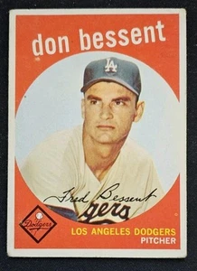 1959 Topps #71 Don Bessent Los Angeles Dodgers - Picture 1 of 2