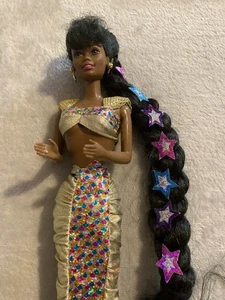 Barbie Jewel Hair Mermaid African American Christie Doll 14587 Longest Hair AA - Picture 1 of 8