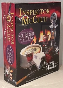 Inspector McClue A Vintage Murder : Dinner Party Mystery Game (New & Sealed) - Picture 1 of 3