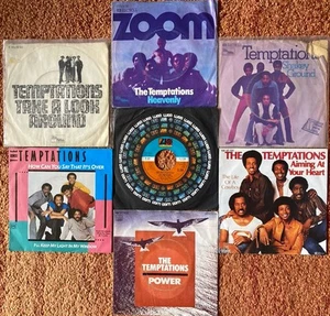 7x 7" Single Sammlung The Temptations * Zoom; Power; Bare Back; Shakey Ground ua - Bild 1 von 15
