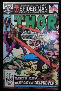 Marvel Comics The Mighty Thor Actos de Destrucción Vol 1 Nº 314 Diciembre 1981 - Imagen 1 de 5