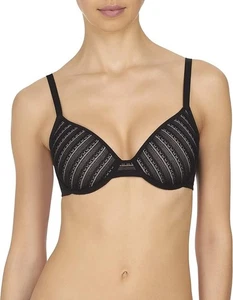 Sujetador con aros espaciador de ajuste completo Natori Nouveau para mujer 36B - Imagen 1 de 2
