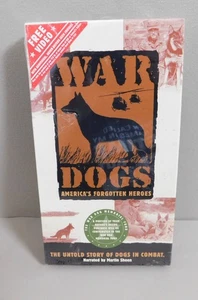 WAR DOGS: America's Forgotten Heroes VHS Untold Story NEW SEALED With HANG TAG - Imagen 1 de 9