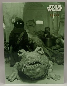 2018 Topps Star Wars Black and White Green /99 Dirty Denizens #20 - Picture 1 of 2