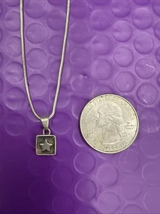 ⭐️TRAUMHAFTE HALSKETTE MIT STERNANHÄNGER AUS STERLINGSILBER - Bild 1 von 5