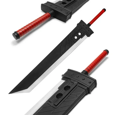 57” Final Fantasy Cloud's Buster Sword Cosplay Fantasia Prop Anime Colecionável - Imagem 1 de 4