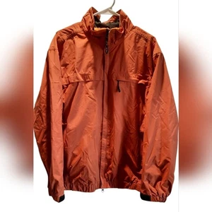 Sahalie Jacke Herren Large Orange Outdoor Leicht Preppy Bohemian - Bild 1 von 12