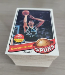 1979-80 Topps Basketball ... Complete 132 Card Set ... NrMt Sharp - Picture 1 of 16
