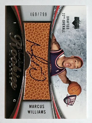 2006-07 Sweet Shot #99 Marcus Williams AU RC - Image 1 of 2