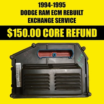 1994 1995 DODGE RAM 1500 2500 SERVIÇO DE TROCA RECONSTRUÍDO 56028347 - Imagem 1 de 4