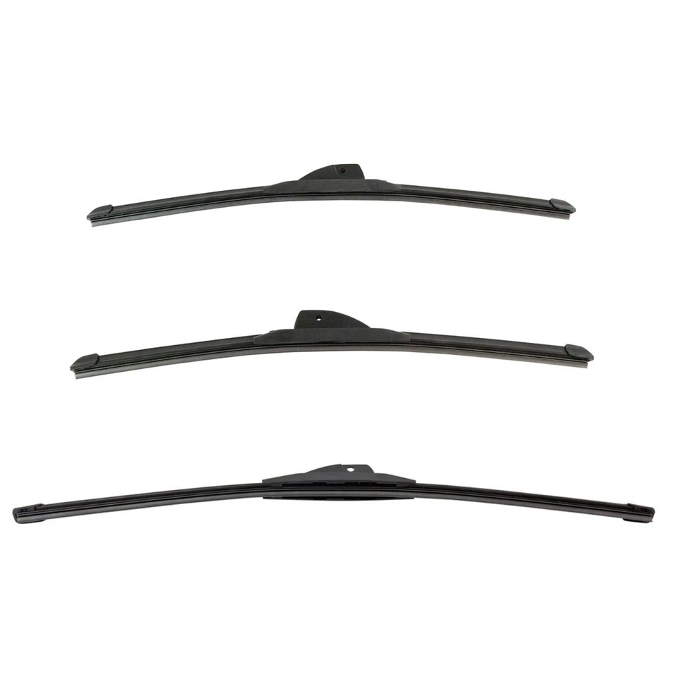 Trico Tech & Tech Windshield Wiper Blade Front & Rear 3pc Set - Image 1 of 4