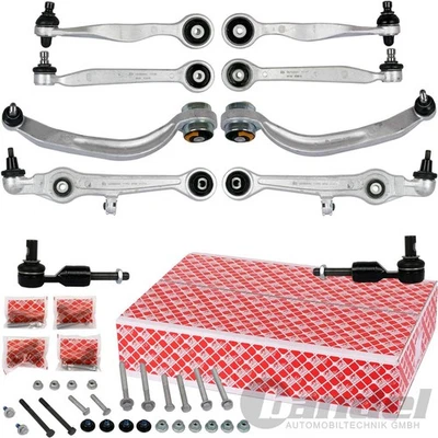 Febi Bras de Commande Jeu Complet Avant pour Audi A4 B5 A6 C5 S6 Quattro VW - Photo 1/4
