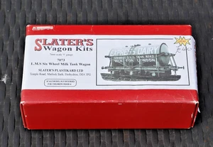 Slaters 7073 O Gauge LMS Six Wheeled 3000 Gallon Milk Tank Wagon Kit - Picture 1 of 2