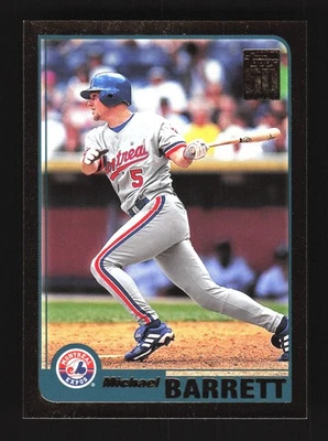 Michael Barrett Montreal Expos 2001 Topps Gold #179 SN /2001 - Image 1 of 2