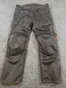 Sedici Black #16 Mesh Air Control Motorcycle Pants Women’s Sz 10 Perfect Shape - Picture 1 of 12