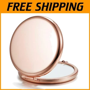 Wholesale Double-Sided Metal Mirrors - Rose Gold - Picture 1 of 10