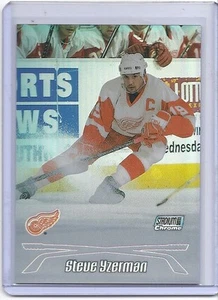1999-00 Stadium Club cromo Steve Yzerman refractor 40 topps alas rojas - Imagen 1 de 1