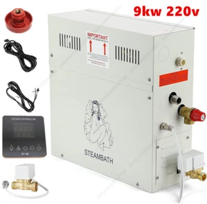 9KW Steam Generator Machine Auto Drain Sauna Bath Shower Heating for Space 9m³ - Picture 1 of 12