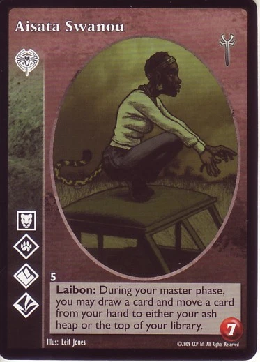 5 x Aisata Swanou VTES CCG EK - Image 1 of 1