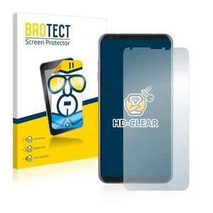 LG V30s, 2x  BROTECT® HD-Clear Screen Protector glass, hard-coated - Picture 1 of 4