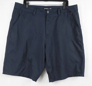 Pantalones Cortos Informales O'Neill Azul Rayas Textura Poliéster/Viscosa 38 - Imagen 1 de 2