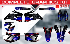 Yamaha YZ YZF 125 250 450  2013-2025 complete graphics kit 21 mil - Picture 1 of 9