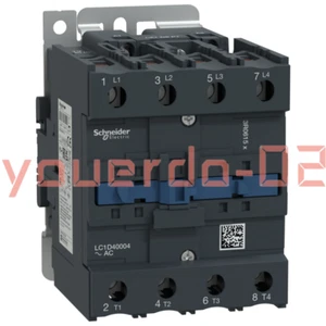 1 PC New Schneider LC1D40004F7 IEC contactor 60A resistive 4 pole 4 NO 110VAC - Picture 1 of 4
