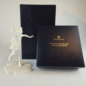 Norman Rockwell Hopscotch Figur - Franklin Mint #441 1976 in OVP IOB - Bild 1 von 7