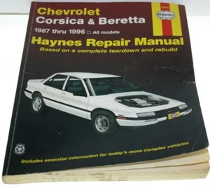 Haynes Repair Manual # 24032 Chevy Corsica And Beretta 1987-1996 - Foto 1 di 4