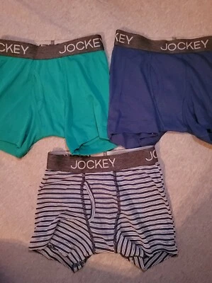 Boys 3-pack Jockey Boxer Briefs Underwear Size S - Image 1 of 4